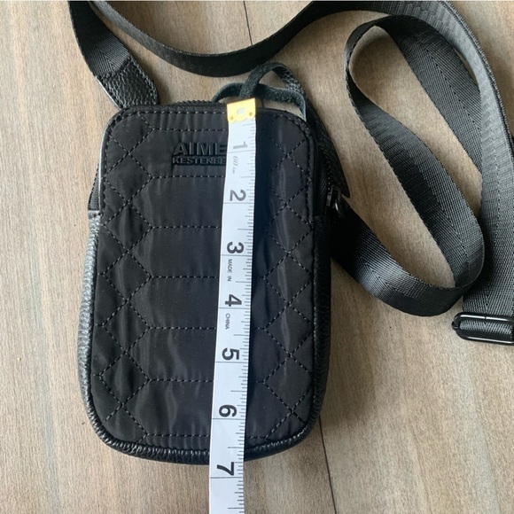 Aimee Kestenberg Just Saying cross body bag quilted nylon black - Picture 6 of 8